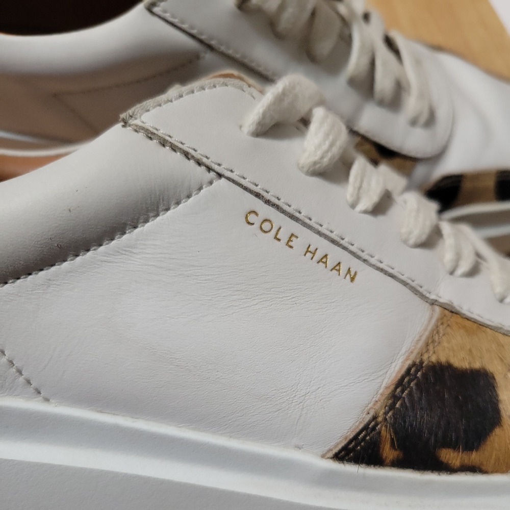 Cole Haan Womens GrandPro Rally Court Shoes 8B Lace Up Sneakers White - Picture 8 of 15